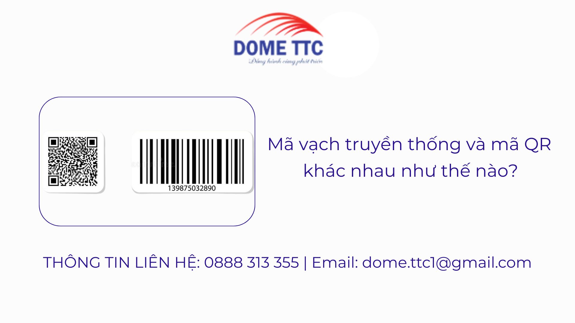 Mã vạch truyền thống và mã QR khác nhau như thế nào?