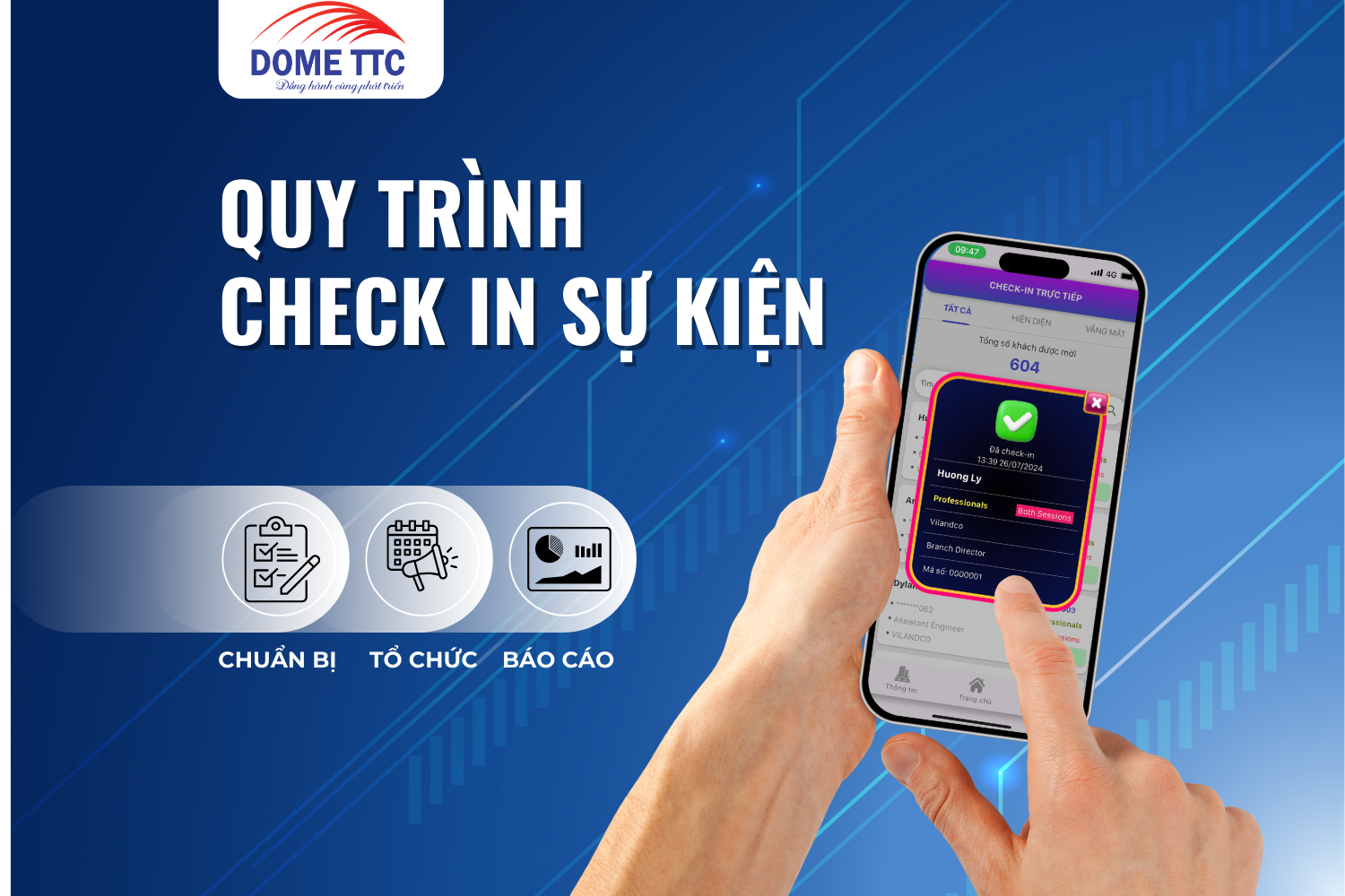Quy trình check-in sự kiện là gì