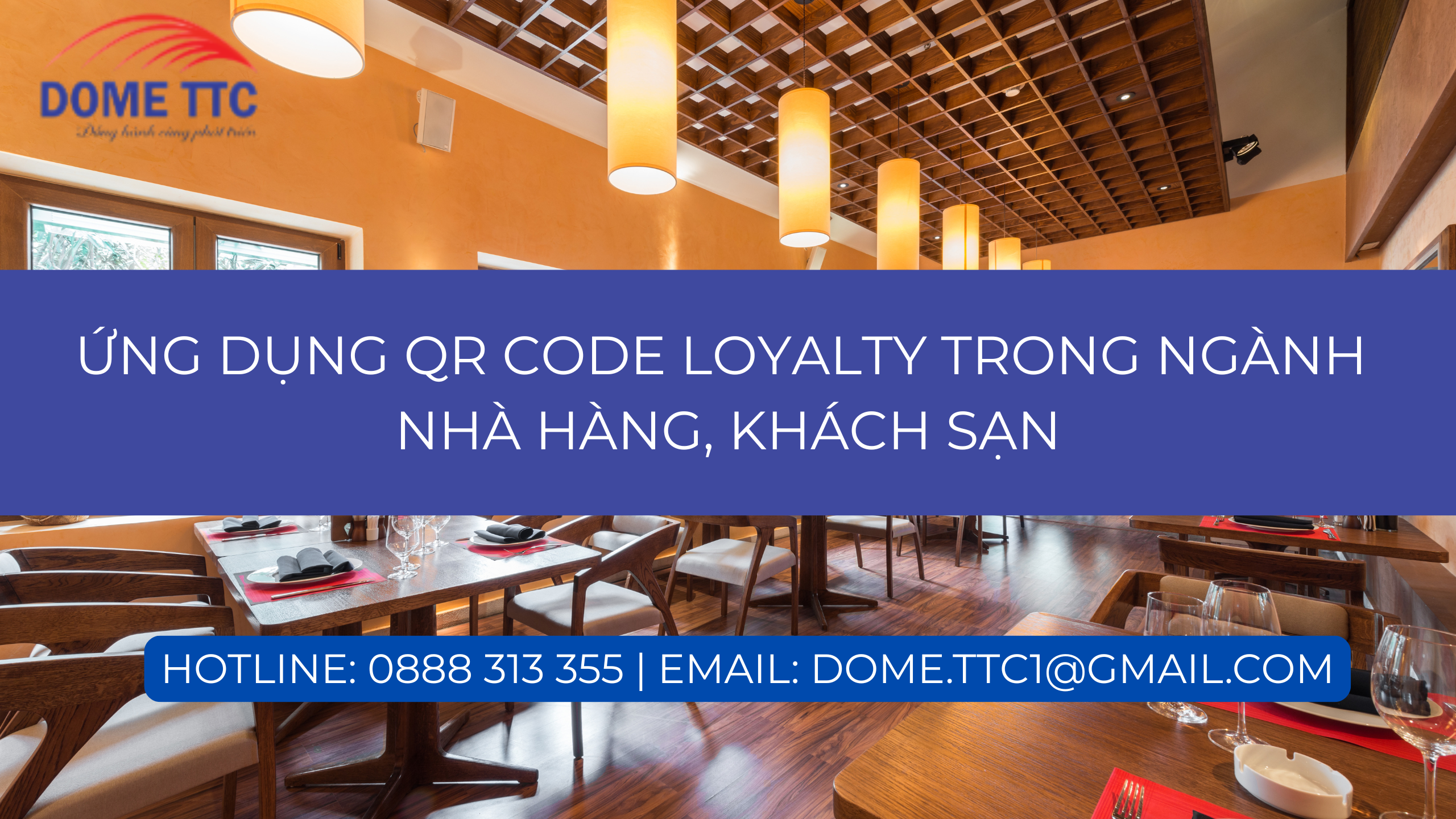 Ứng dụng QR Code Loyalty trong ngành nhà hàng, khách sạn
