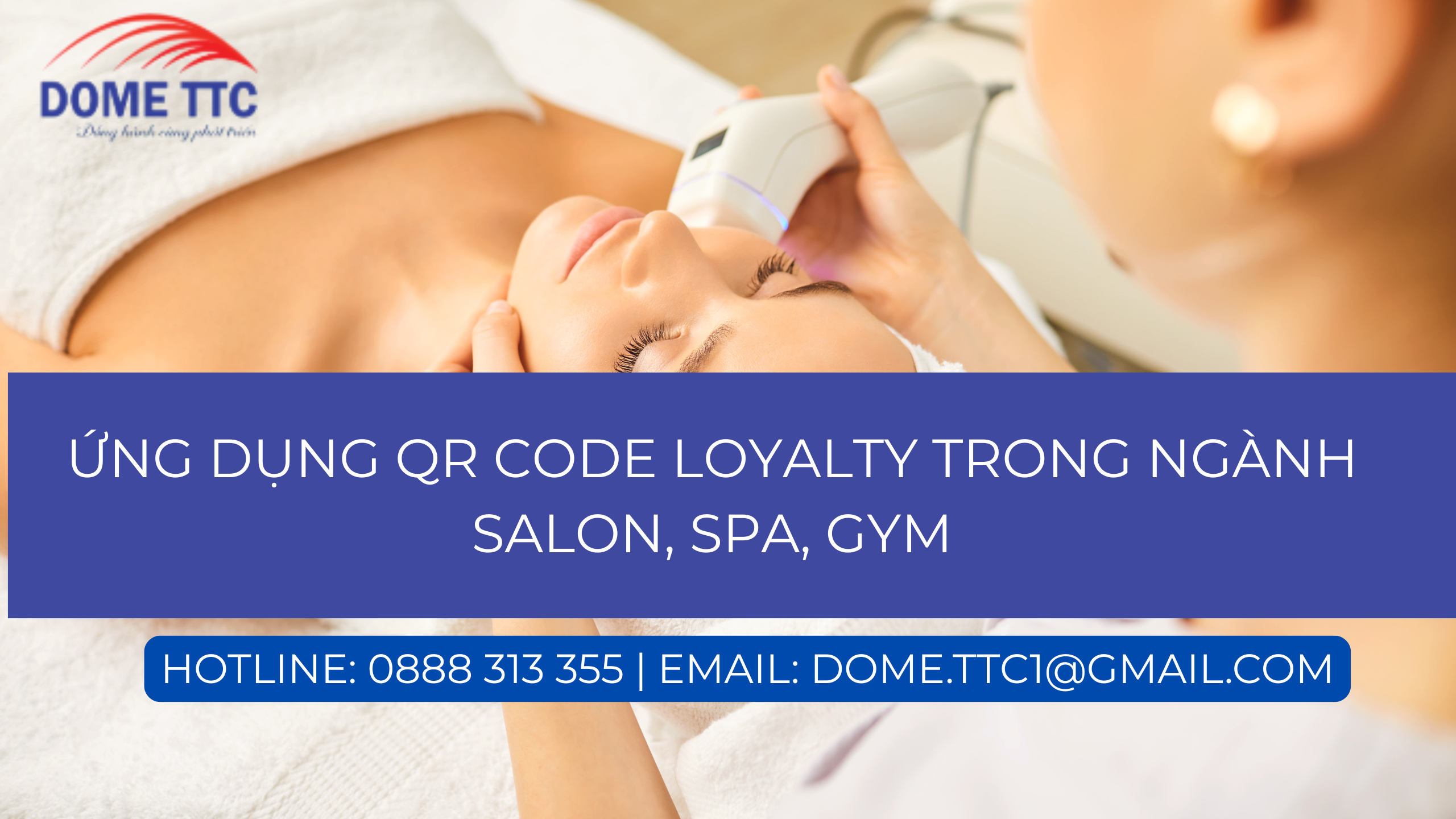 Ứng dụng QR Code Loyalty trong ngành Salon, Spa, Gym