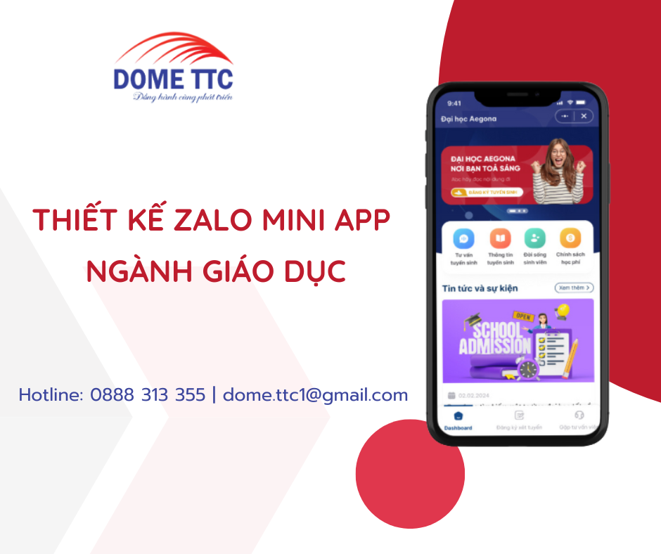 Thiết kế Zalo Mini App ngành giáo dục: Giải pháp số hóa toàn diện cho trải nghiệm học tập