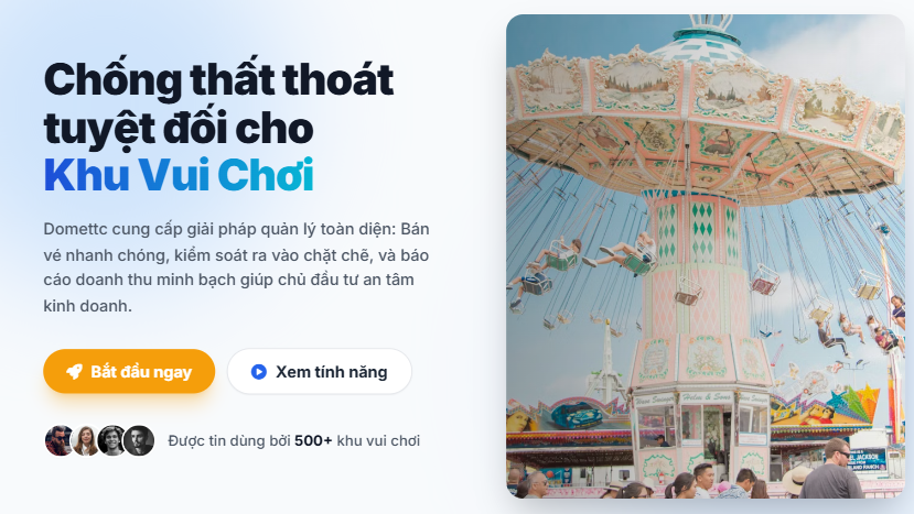 99+ cách chống thất thoát doanh thu quầy vé khu vui chơi hiệu quả nhất