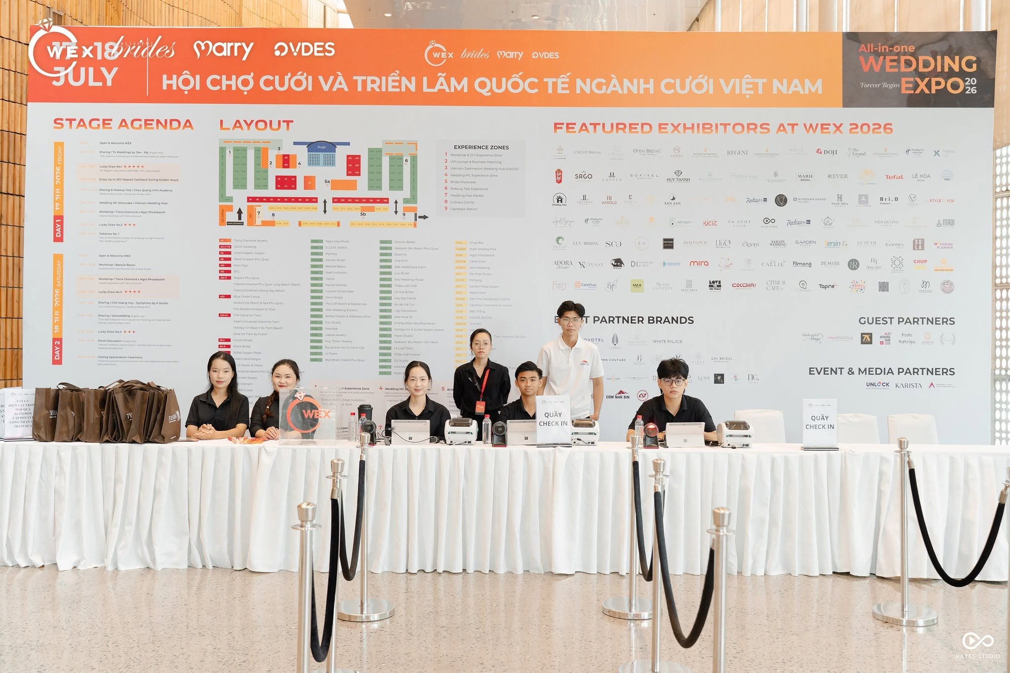 DOME TTC Triển Khai Giải Pháp Check-in Sự Kiện Thông Minh Cho WEX – Wedding Expo 2026