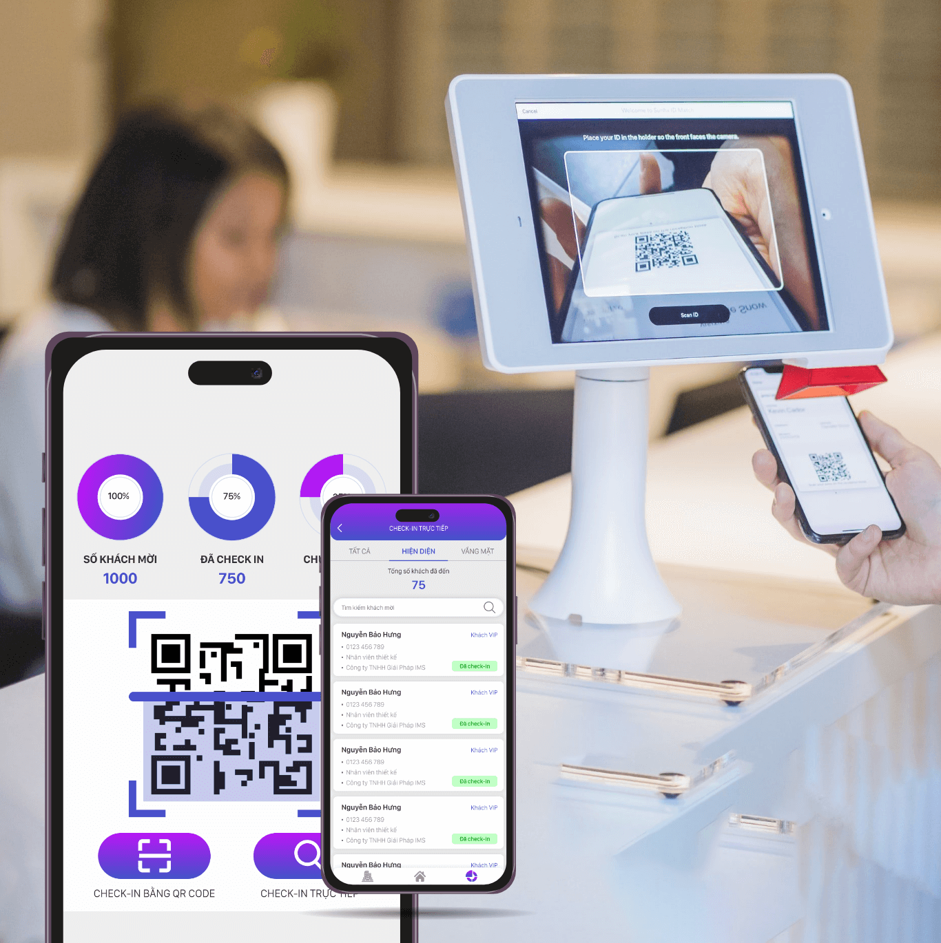 Qrcode Check in Sự Kiện